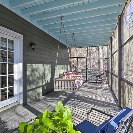 Cozy And Quiet Studio With Porch, Near Scenic Railway! بلو ريدج المظهر الخارجي الصورة