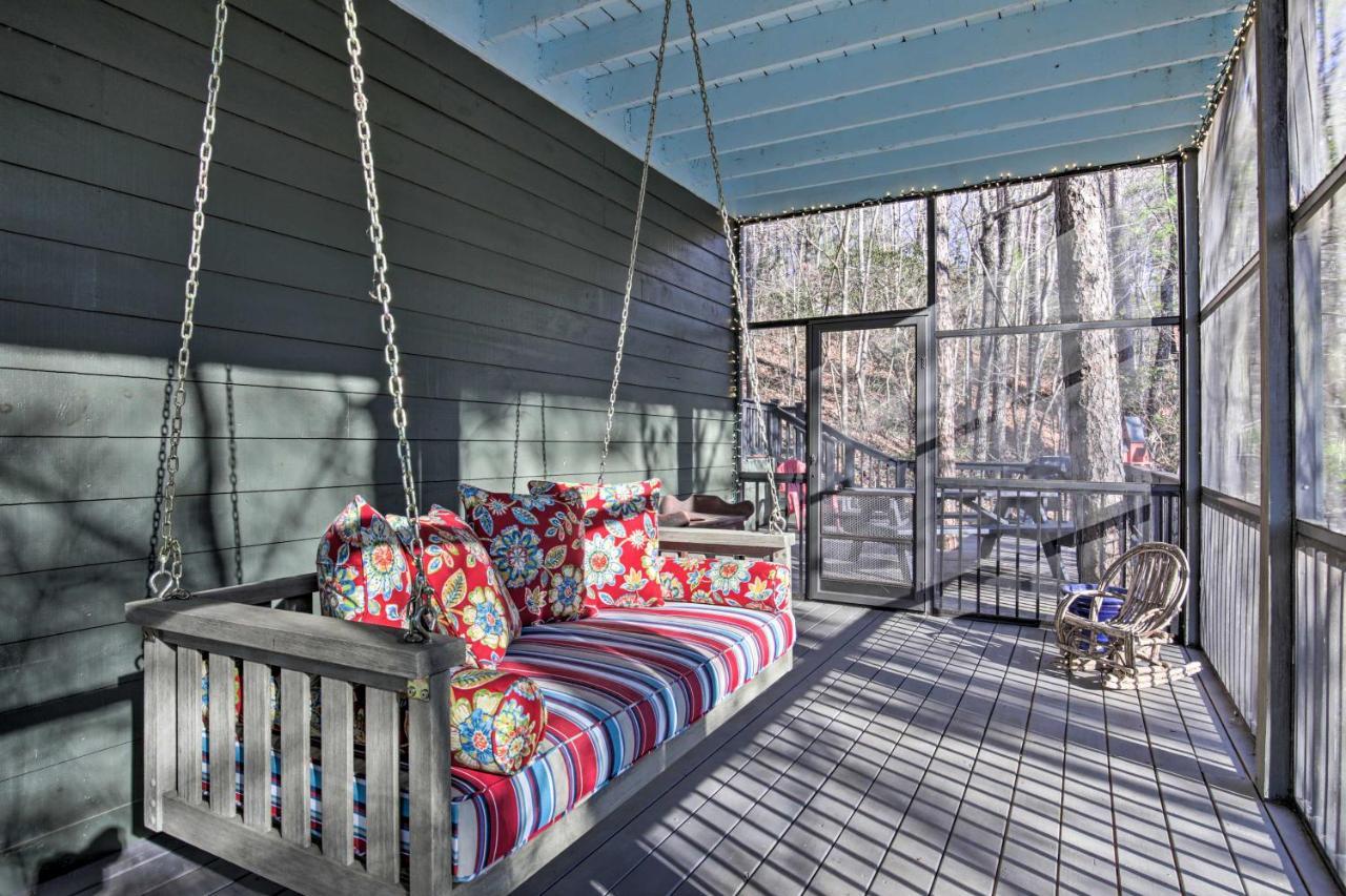 Cozy And Quiet Studio With Porch, Near Scenic Railway! بلو ريدج المظهر الخارجي الصورة